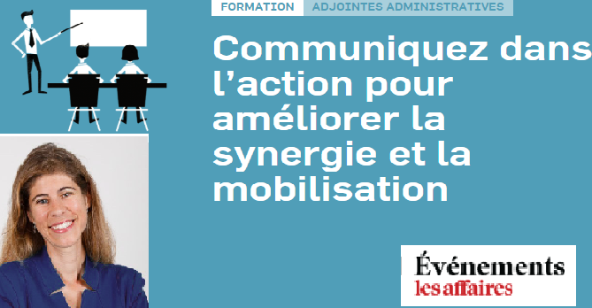 Communiquez dans l'action pour améliorer la synergie et la mobilisation