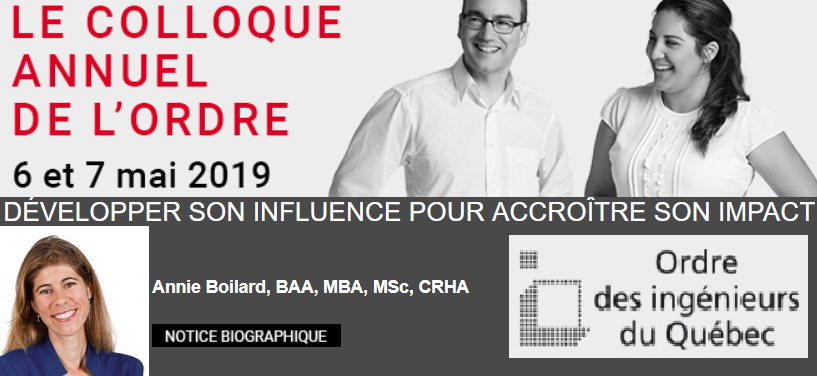 Colloque annuel de l'ordre