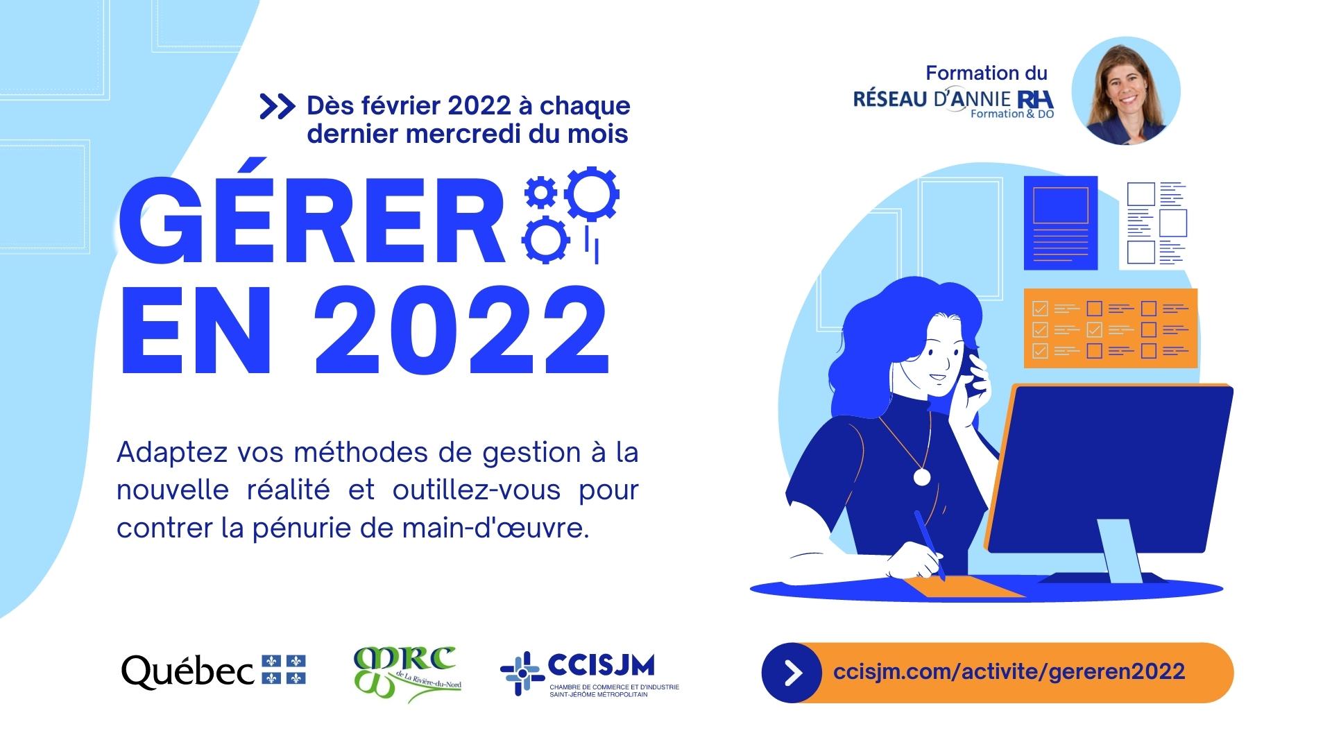 Gérer en 2022